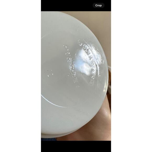 Dynaware Pyr-O-Rey Vintage Milk Glass Brown Daisy Casserole Bowl Dish Set of 4 - Picture 7 of 15